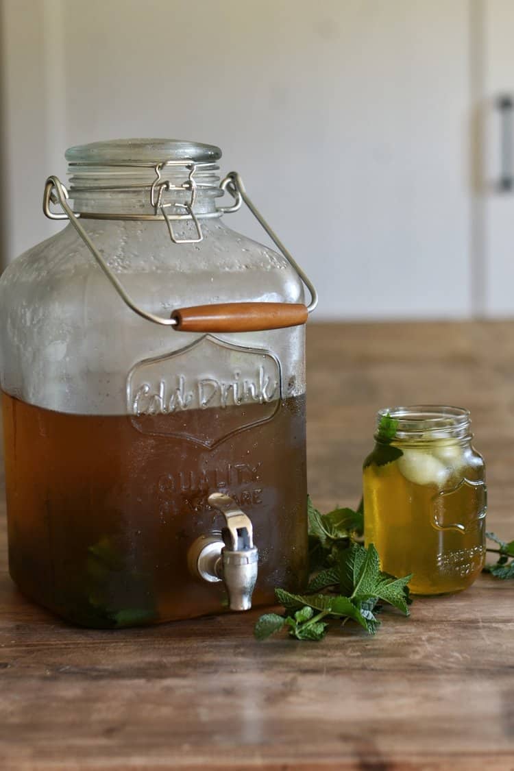 Sugar Free Sweet Tea with Stevia and Xylitol