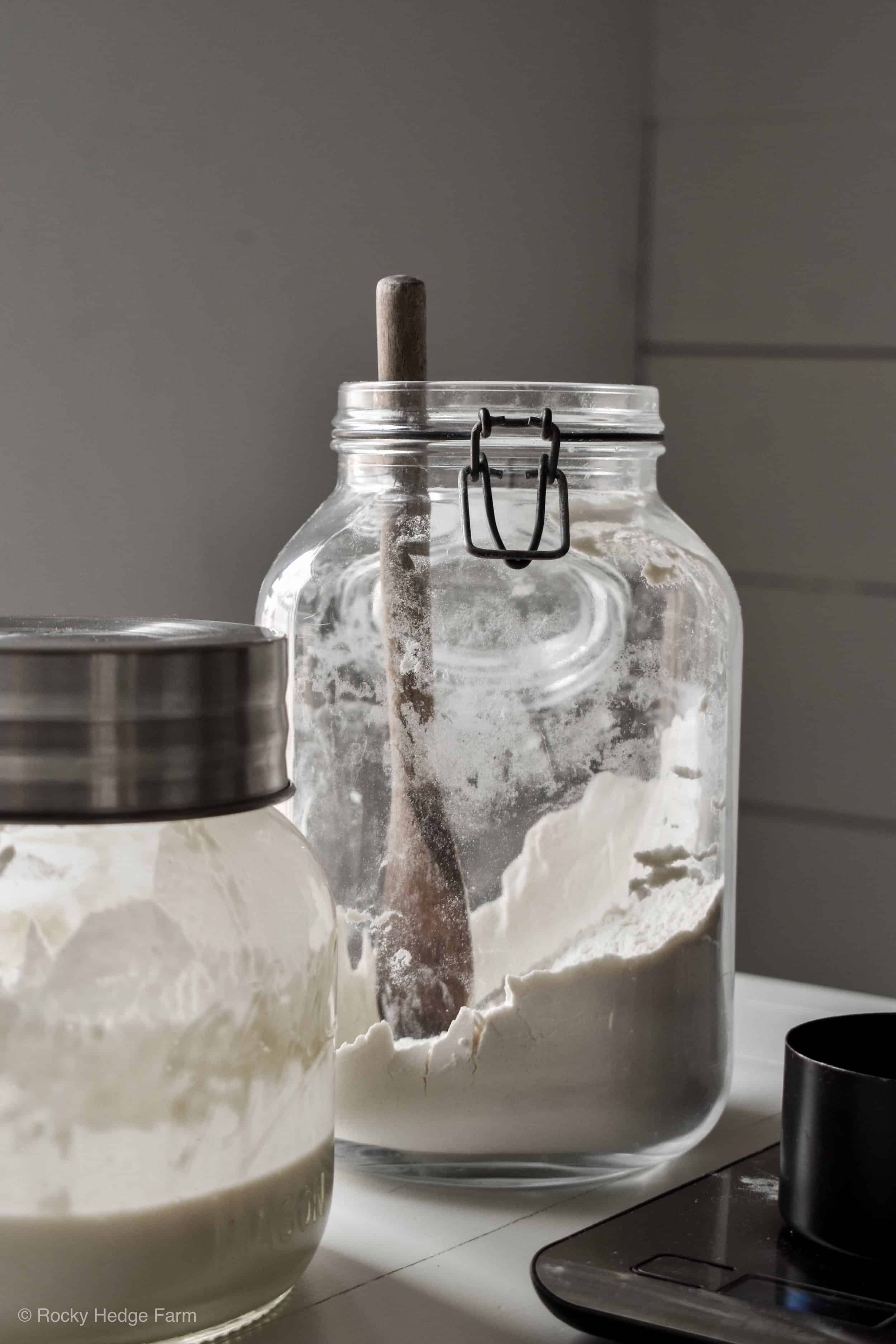 How To Make A Homemade Sourdough Starter - Rocky Hedge Farm