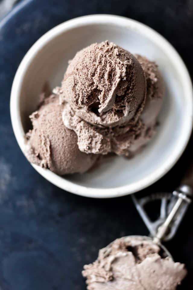 Low Carb Sugar Free Chocolate Ice Cream