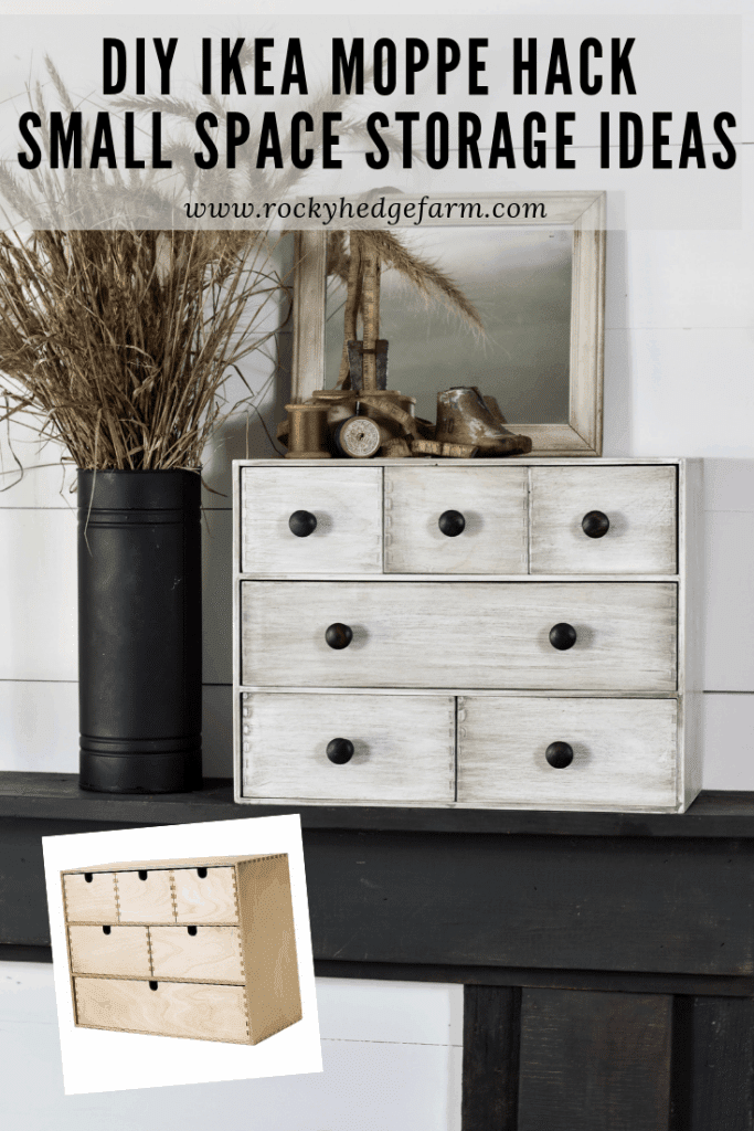 Ikea Moppe Painted Makeover