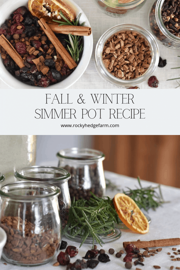 Fall Simmering Spices for DIY Potpourri Recipe