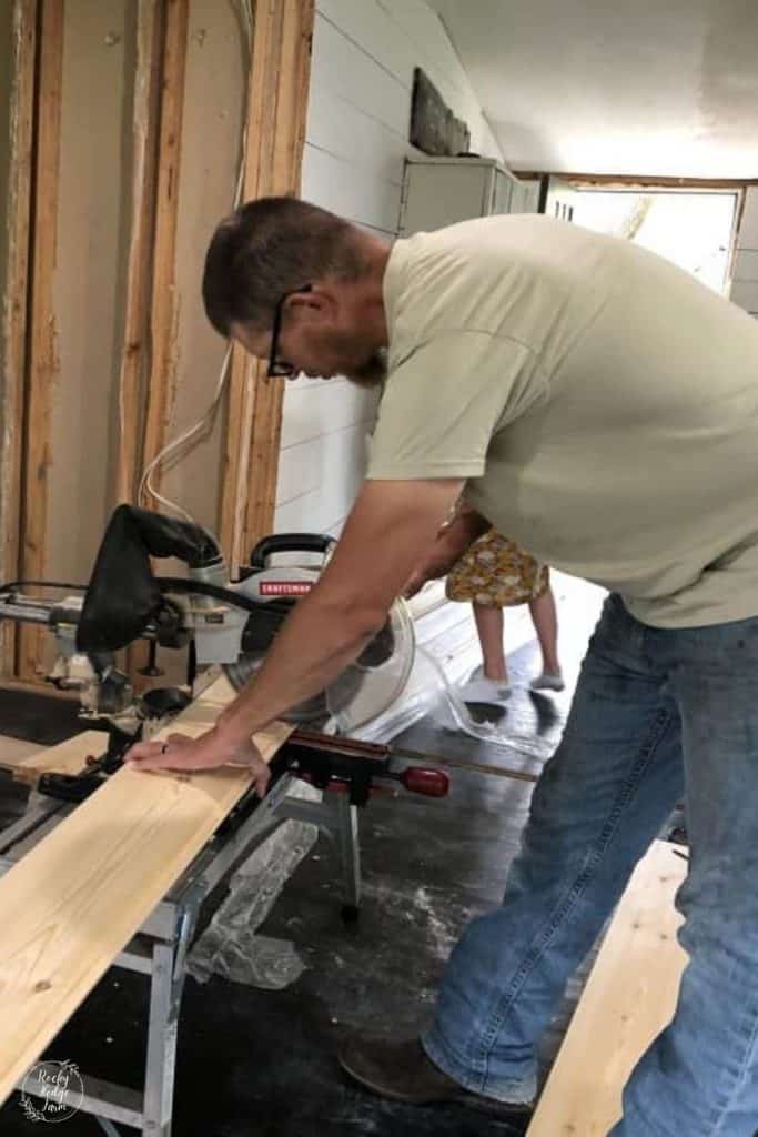 Cutting Shiplap Boards