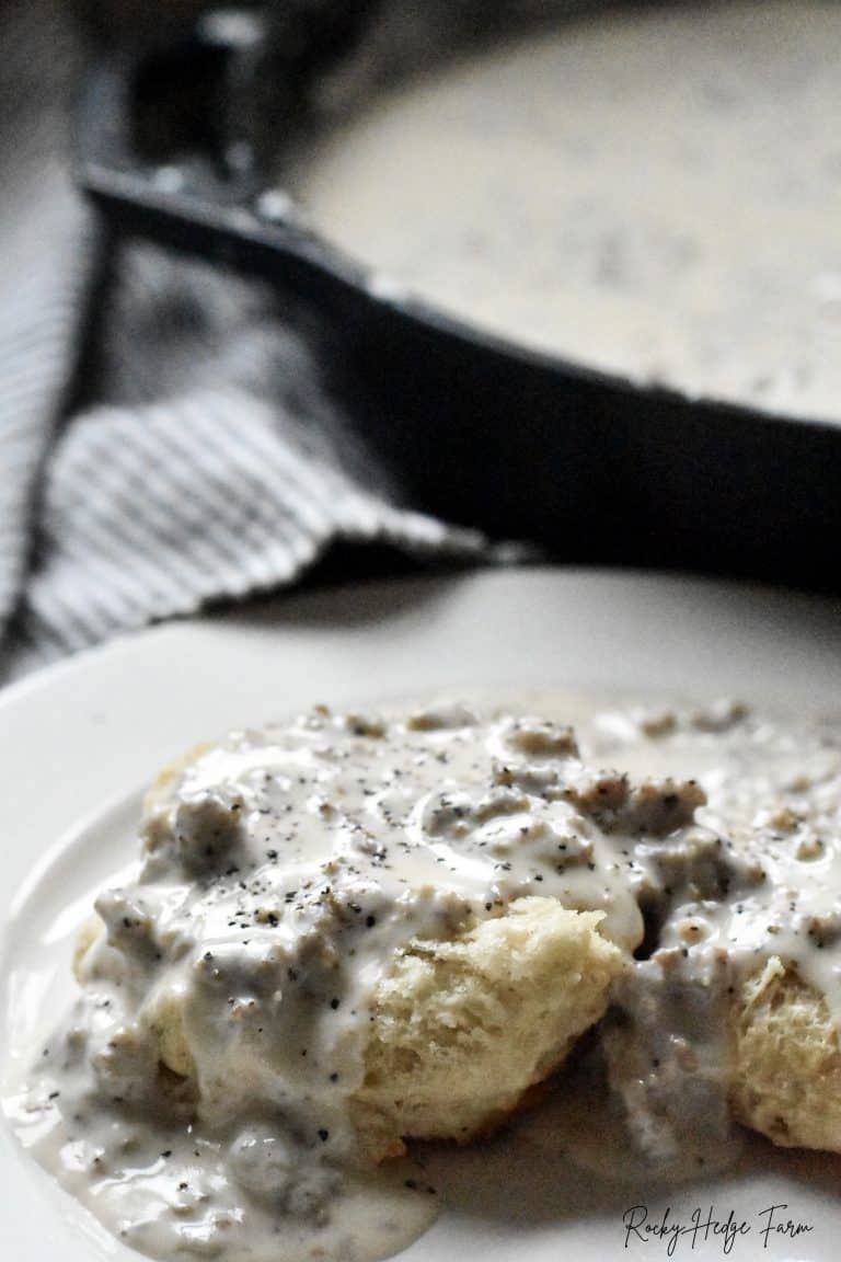 How to Make Sausage Gravy Rocky Hedge Farm