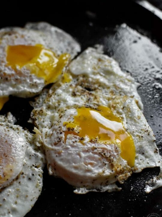 Fried eggs over easy  Egg Recipes – British Lion Eggs