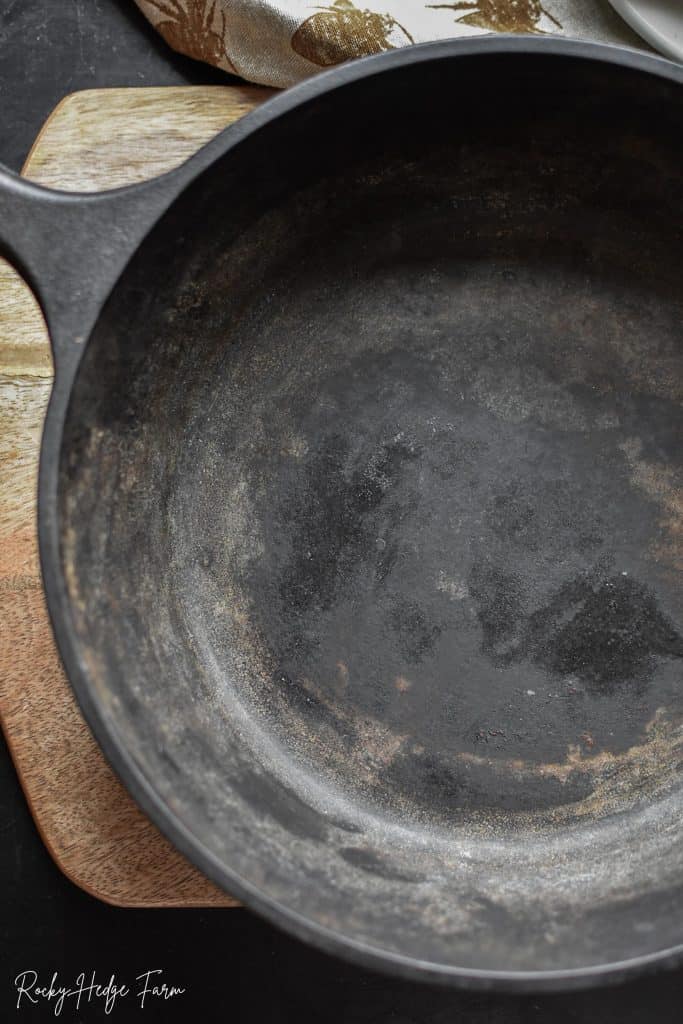 How To Season Cast Iron Pans Rocky Hedge Farm 