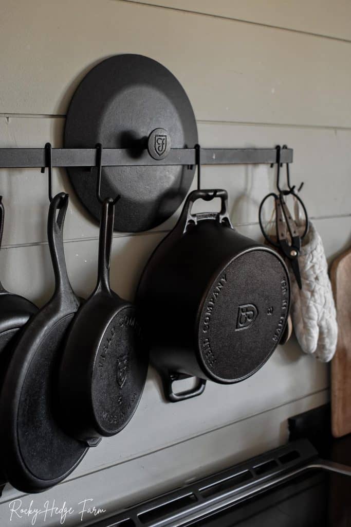 How to Store Cast Iron Pans Rocky Hedge Farm