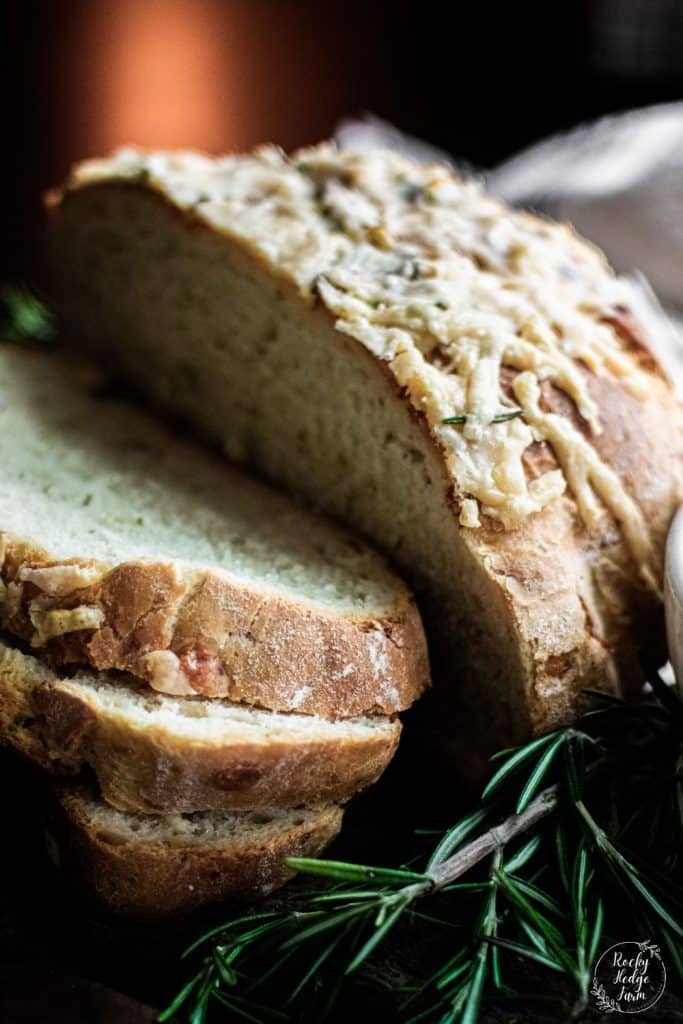 Sliced Dutch Oven Bread