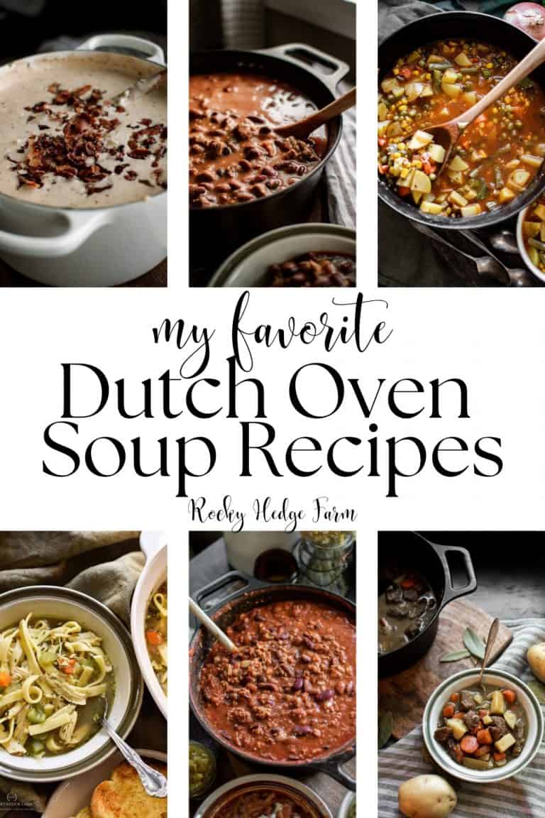 Dutch Oven Soup Recipes Rocky Hedge Farm 