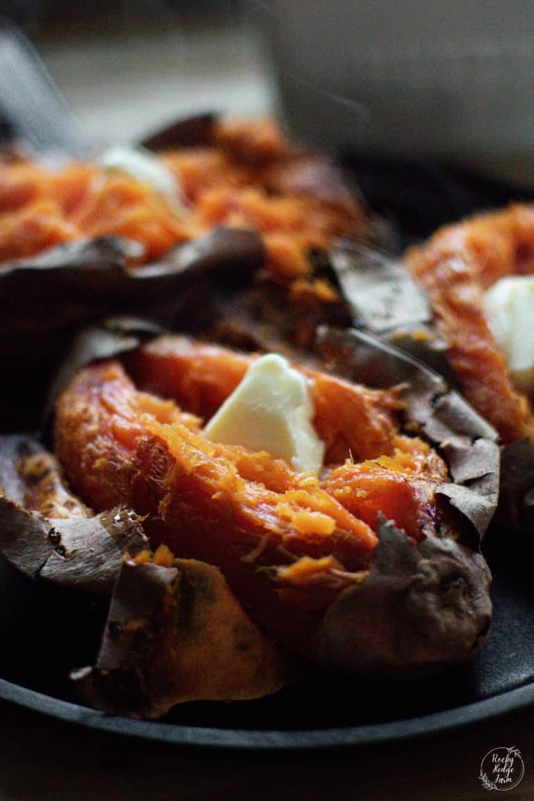 Perfect Baked Sweet Potatoes