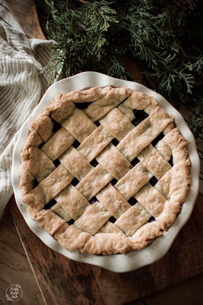 Cherry Pie with Frozen Cherries