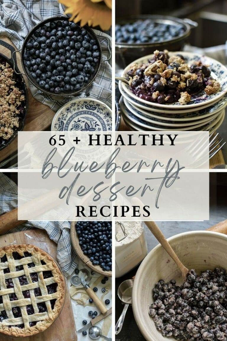 65 Healthy Blueberry Dessert Recipes