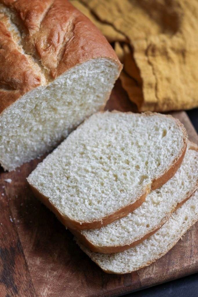 slices of sandwich bread made with honey